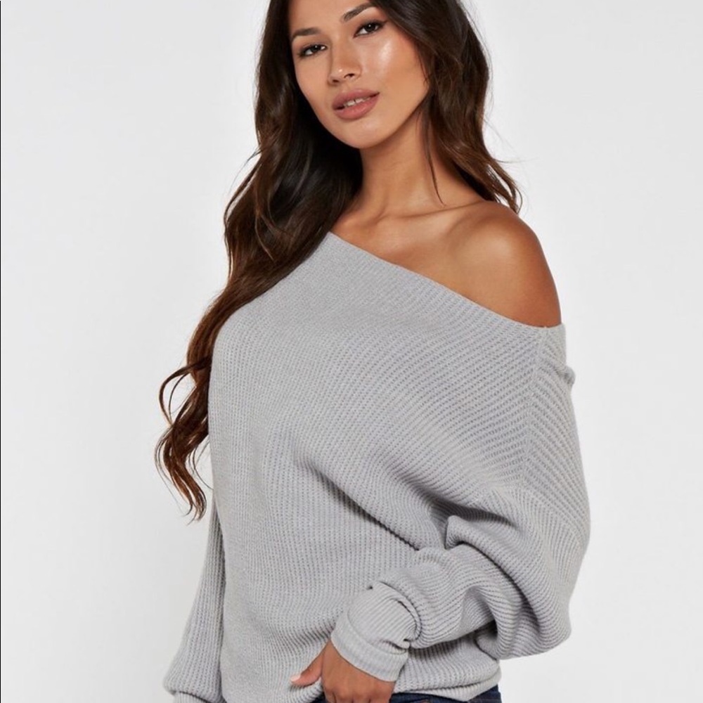 2 Lovestitch Snuggle Up Off Shoulder Sweaters